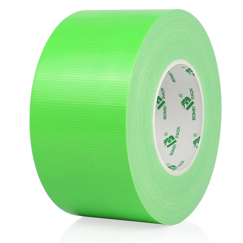 BOMEI PACK Green Duct Tape 3 inches Wide, Heavy Duty Industrial Strong Color Duct Tape 9.0mil x 60yds for Indoor Outdoor Use, Multi Purpose Home Repair - Image 1